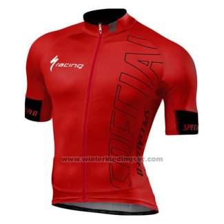 2016 Fietskleding Specialized Helder Rood en Zwart 1 (2) Korte Mouwen en Koersbroek